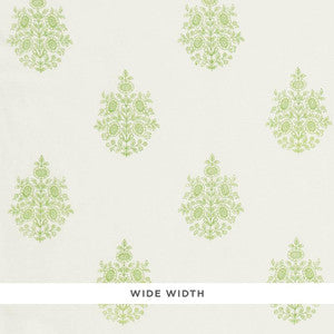 Schumacher Fabric Asara Flower Sheer Green 178371