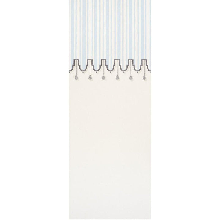 Villa Panel Sky 5009911 by Schumacher Designer Wallpaper Trompe L'Oeil 54.0" - Swanky Fabrics -