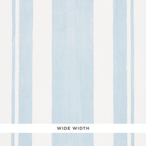 Schumacher Wallpaper Villa Stripe Sky 5009921