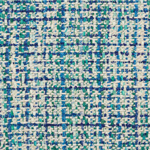 Schumacher Fabric Babe'S Tweed Peacock 54236