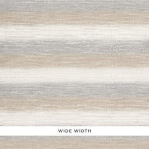 Schumacher Fabric Horizon Casement Dune & Grey 75771