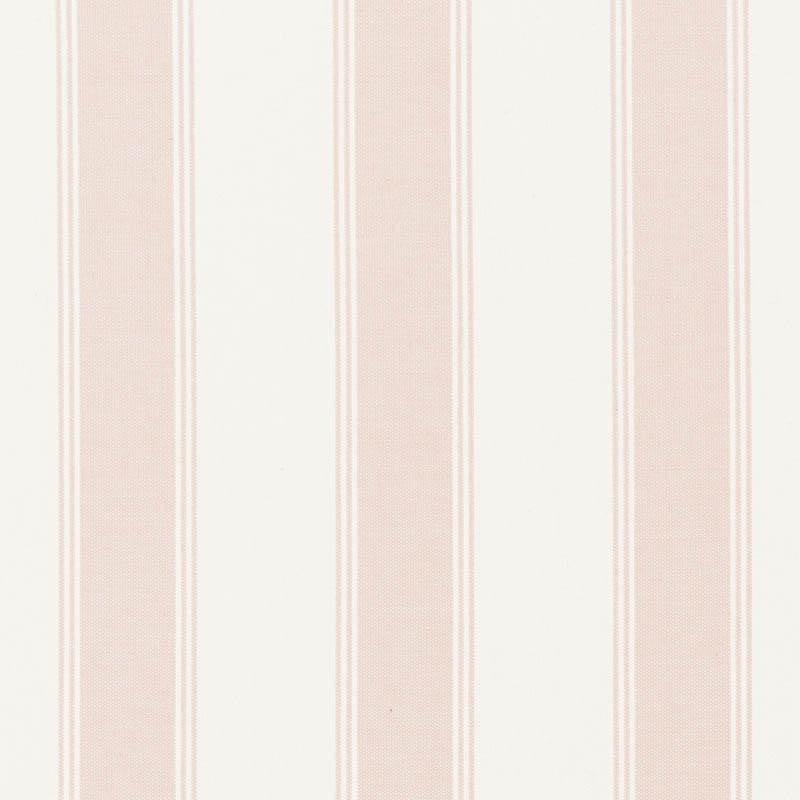 Rafe Stripe Quiet Pink 75820 by Schumacher Designer Fabric Veere Grenney 4.38" - Swanky Fabrics -