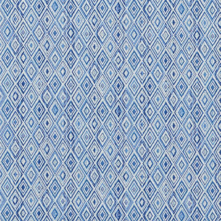 Diamond Strie Indoor/Outdoor Blue 75921 by Schumacher Designer Fabric Indoor/Outdoor: Prints & Wovens 7.0" - Swanky Fabrics -