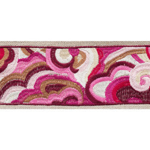 Schumacher Trim Woodstock Tape Garnet 76220