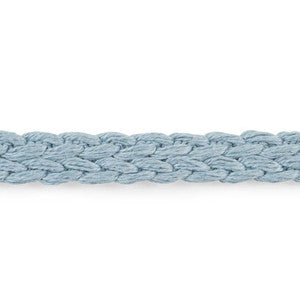 Schumacher Trim Braided Linen Tape Narrow Sky 76270