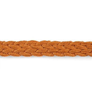 Schumacher Trim Braided Linen Tape Narrow Orange 76272