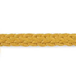 Schumacher Trim Braided Linen Tape Narrow Gold 76273
