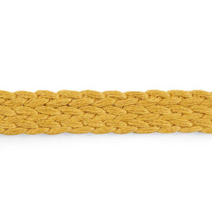 Schumacher Trim Braided Linen Tape Medium Gold 76283