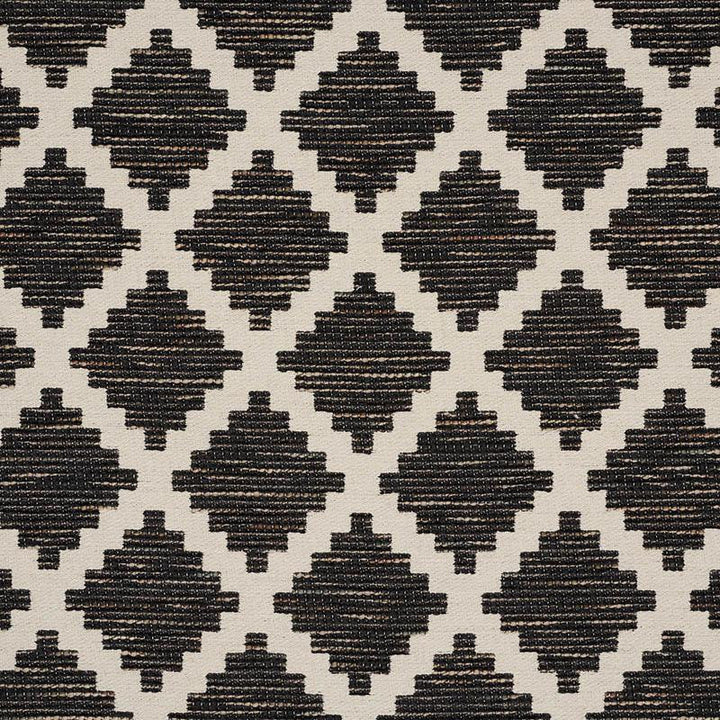 Tibur Black 76540 by Schumacher Designer Fabric World View 5.0" - Swanky Fabrics -