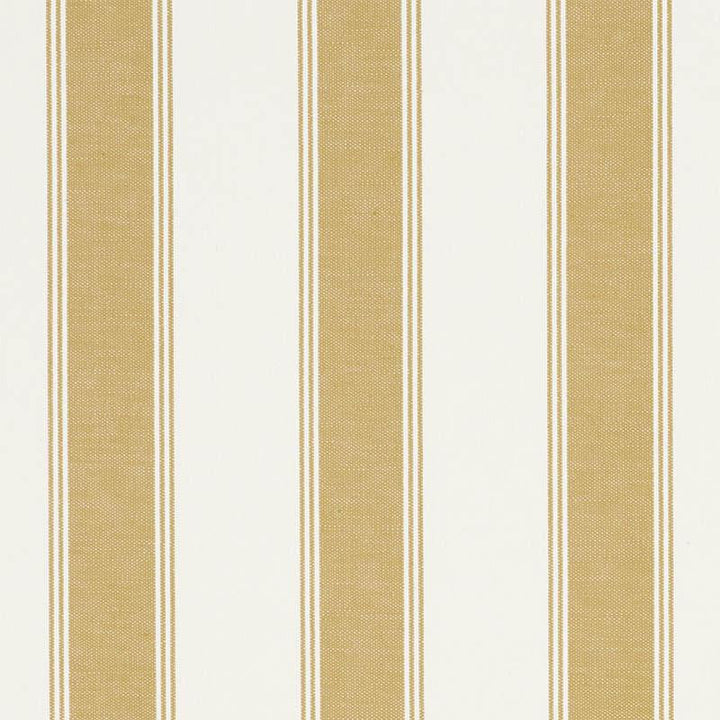 Rafe Stripe Chartreuse 75821 by Schumacher Designer Fabric Veere Grenney 4.38" - Swanky Fabrics -