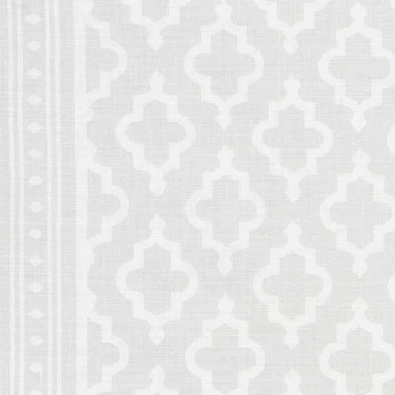 Jake Soft Grey 178431 by Schumacher Designer Fabric Veere Grenney 3.88" - Swanky Fabrics -