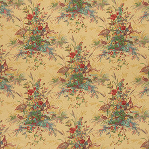 Schumacher Fabric Quail Meadow Spring 1106015