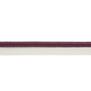 Schumacher Trim Gustave Silk Lip Cord Wide Eggplant 74575
