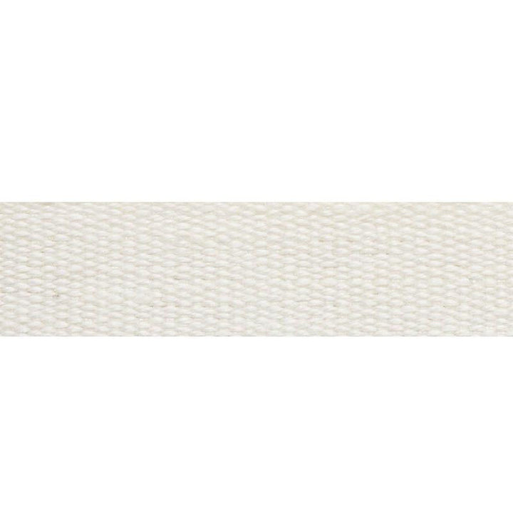 Mathias Linen Tape Narrow Ivory 76834 by Schumacher Designer Trim Perfect Basics: Trims & Tassels - Swanky Fabrics -