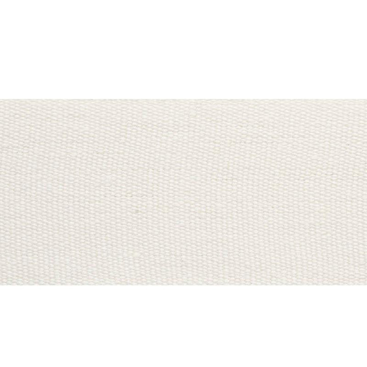 Mathias Linen Tape Wide Ivory 76894 by Schumacher Designer Trim Perfect Basics: Trims & Tassels - Swanky Fabrics -