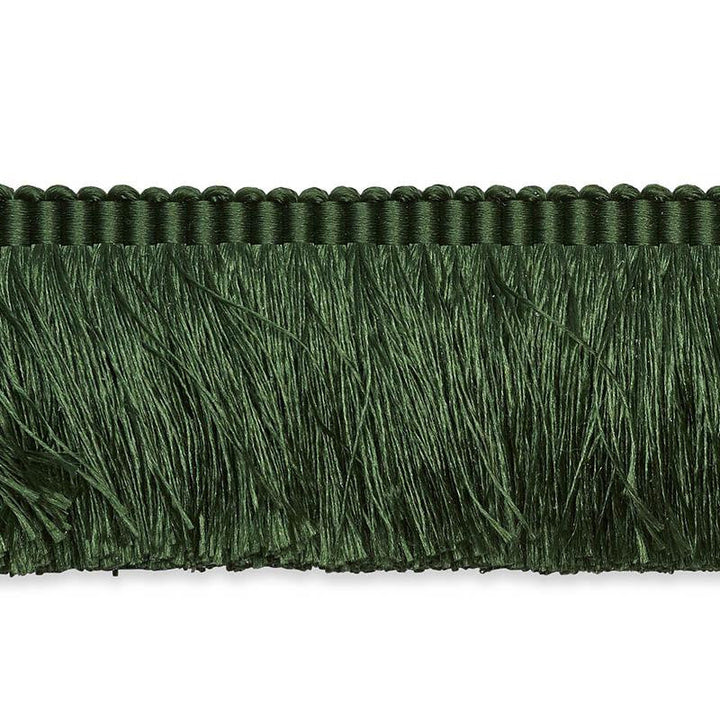 Francois Silk Brush Fringe Emerald 74594 by Schumacher Designer Trim Perfect Basics: Trims & Tassels - Swanky Fabrics -
