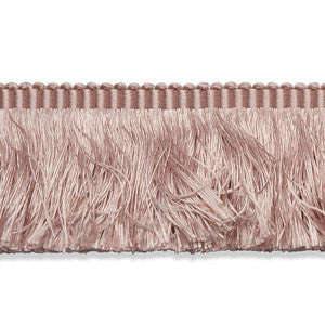 Schumacher Trim Francois Silk Brush Fringe Blush 74596