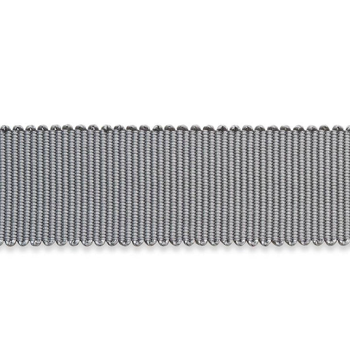Pierre Silk Gimp Medium Grey 74673 by Schumacher Designer Trim Perfect Basics: Trims - Swanky Fabrics -