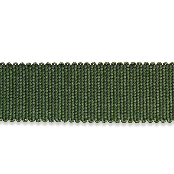 Pierre Silk Gimp Medium Emerald 74674 by Schumacher Designer Trim Perfect Basics: Trims - Swanky Fabrics -