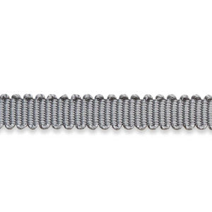 Schumacher Trim Pierre Silk Gimp Extra Narrow Grey 74633