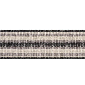 Schumacher Trim Levant Tape Charcoal 76582