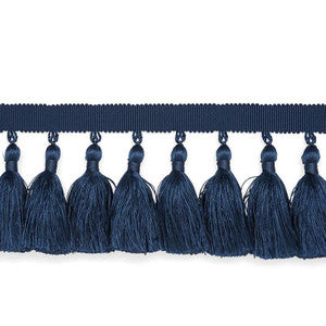 Schumacher Trim Valentin Silk Tassel Navy 76804