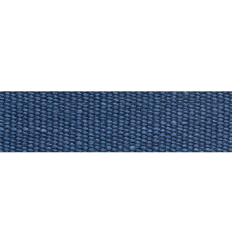 Mathias Linen Tape Narrow Indigo 76831 by Schumacher Designer Trim Perfect Basics: Trims & Tassels - Swanky Fabrics -