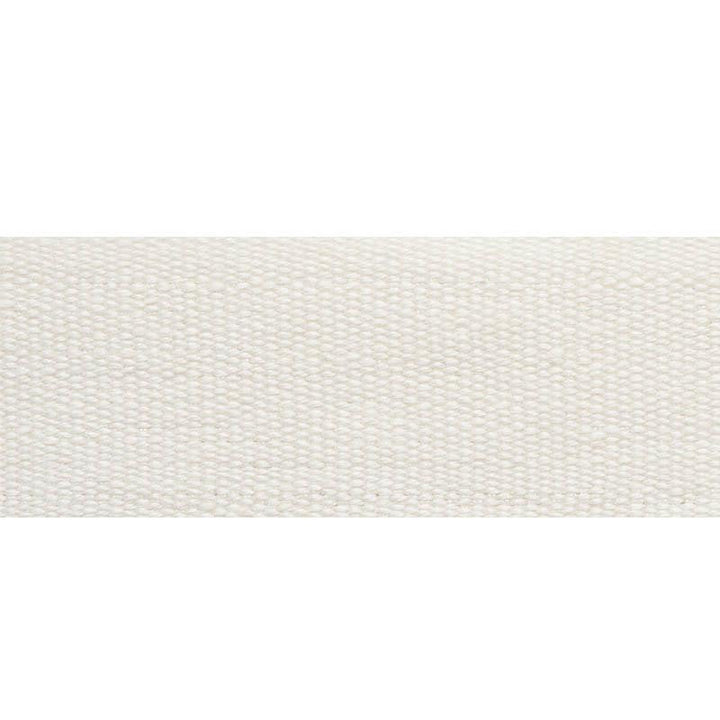 Mathias Linen Tape Medium Ivory 76864 by Schumacher Designer Trim Perfect Basics: Trims & Tassels - Swanky Fabrics -