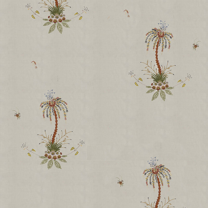 Royal Poncianna Embroidery Multi On Creme 22140 by Schumacher Fabric Schumacher Fabric Royal Poncianna Embroidery Multi On Creme 22140Fabric COTTON GROUND RAYON 100% INDIA </p><p>Repeat: H: HORZ. 35" (89CM) , V: VERT. 45 3/4" (116CM) 54 - Fabric Carolina -