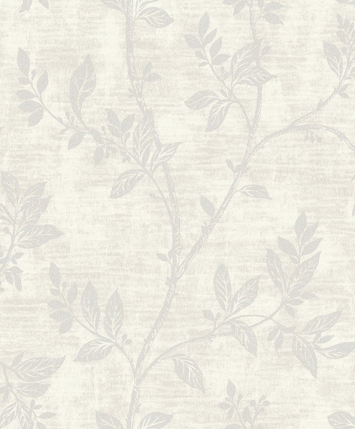 Leaf Trail Metallic Pearl & Glass Beads 2231100 by Etten Gallerie Designer Wallpaper