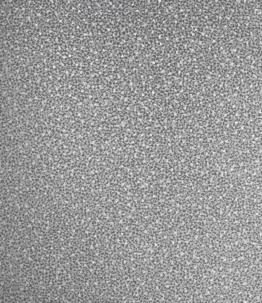 Mica Texture Pavestone & Silver Glitter 2231617 by Etten Gallerie Designer Wallpaper