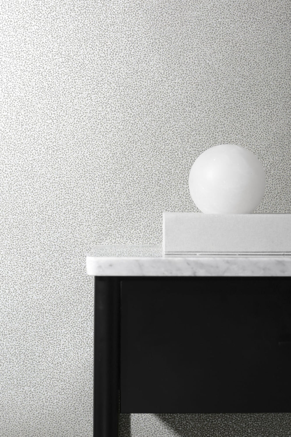 Mica Texture Dove Gray & Silver Glitter 2231631 by Etten Gallerie Designer Wallpaper