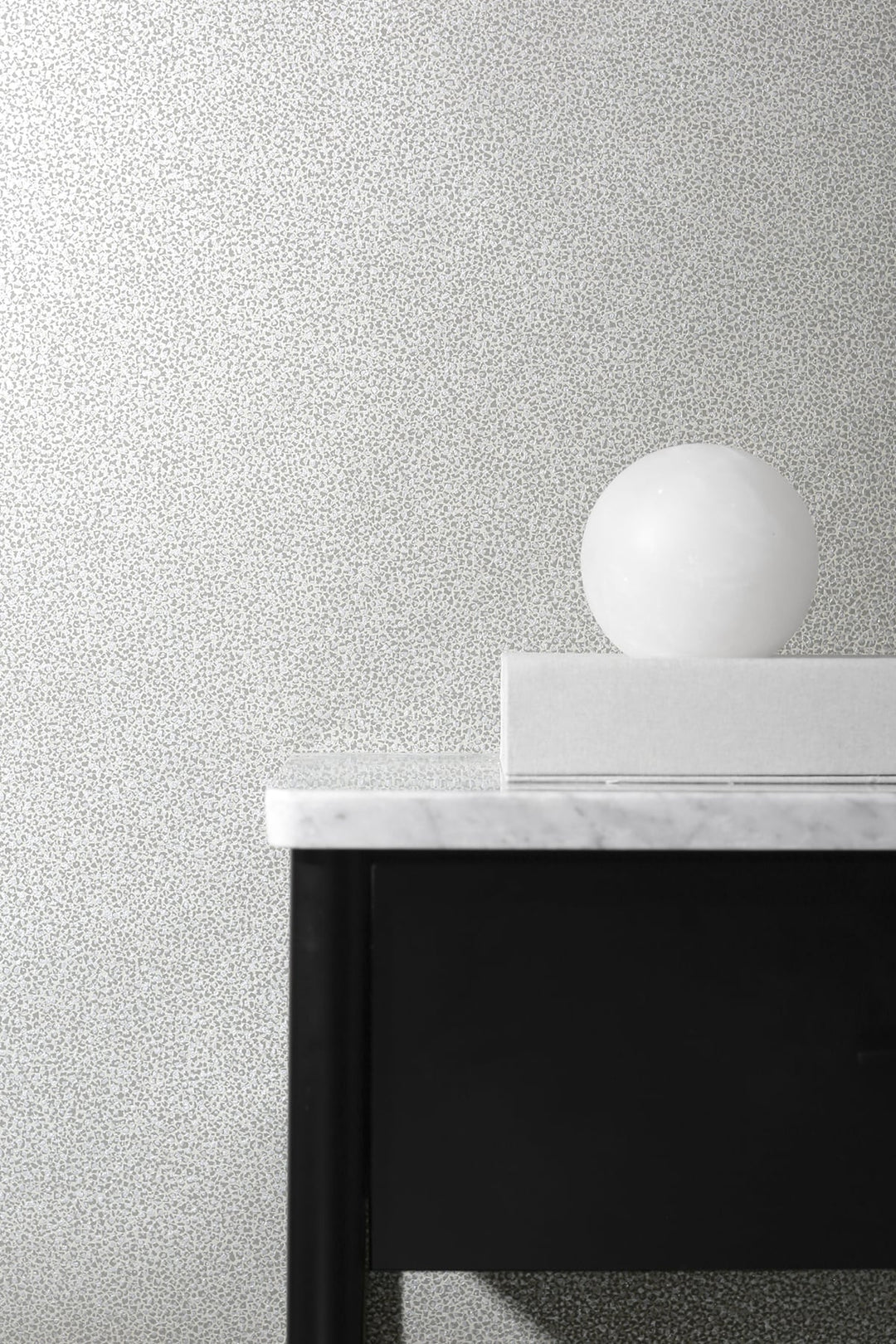 Mica Texture Dove Gray & Silver Glitter 2231631 by Etten Gallerie Designer Wallpaper