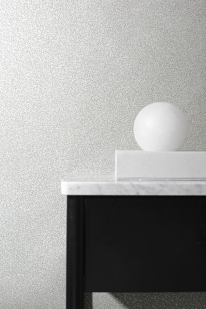 Mica Texture Dove Gray & Silver Glitter 2231631 by Etten Gallerie Designer Wallpaper