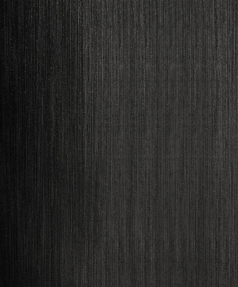 Natural Stria Ebony & Glitter 2231710 by Etten Gallerie Designer Wallpaper