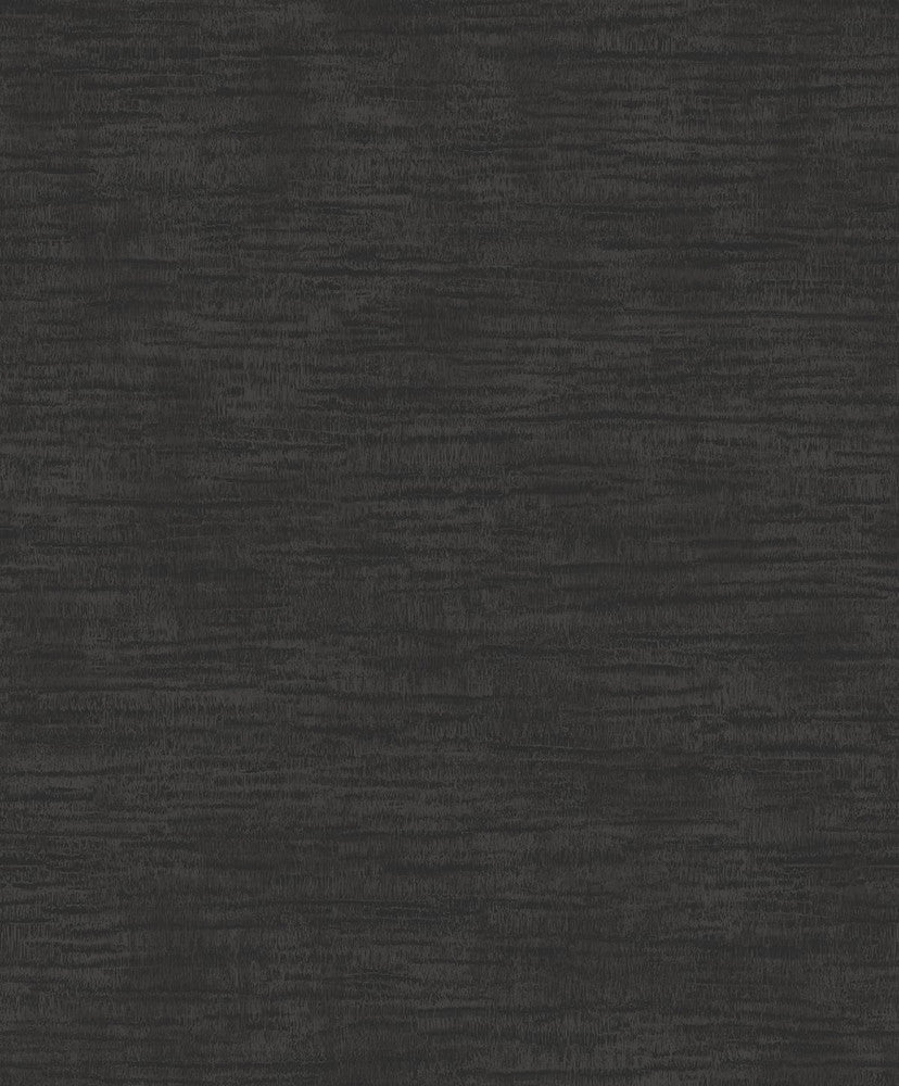 Bark Texture Metallic Charcoal & Ebony 2231810 by Etten Gallerie Designer Wallpaper