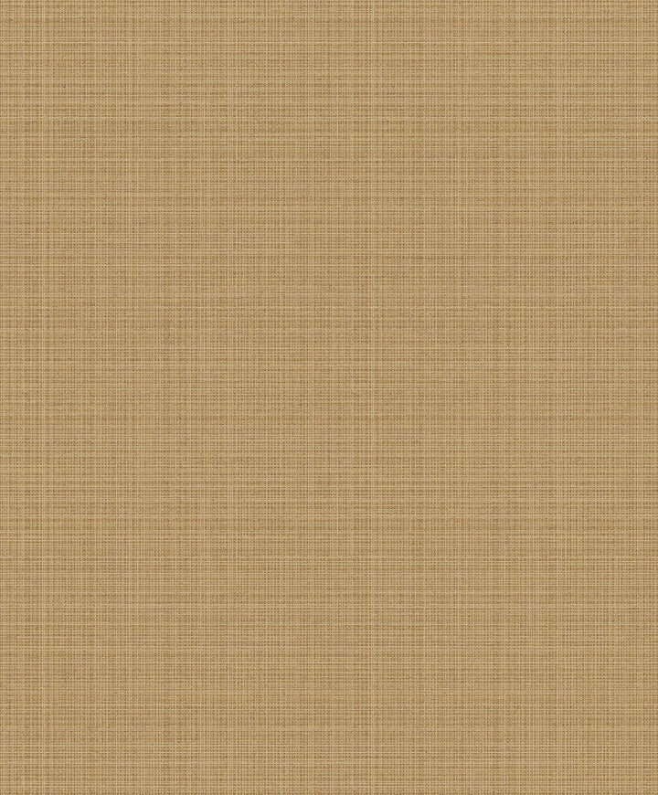 Crosshatch Linen Metallic Antique Brass 2231915 by Etten Gallerie Designer Wallpaper