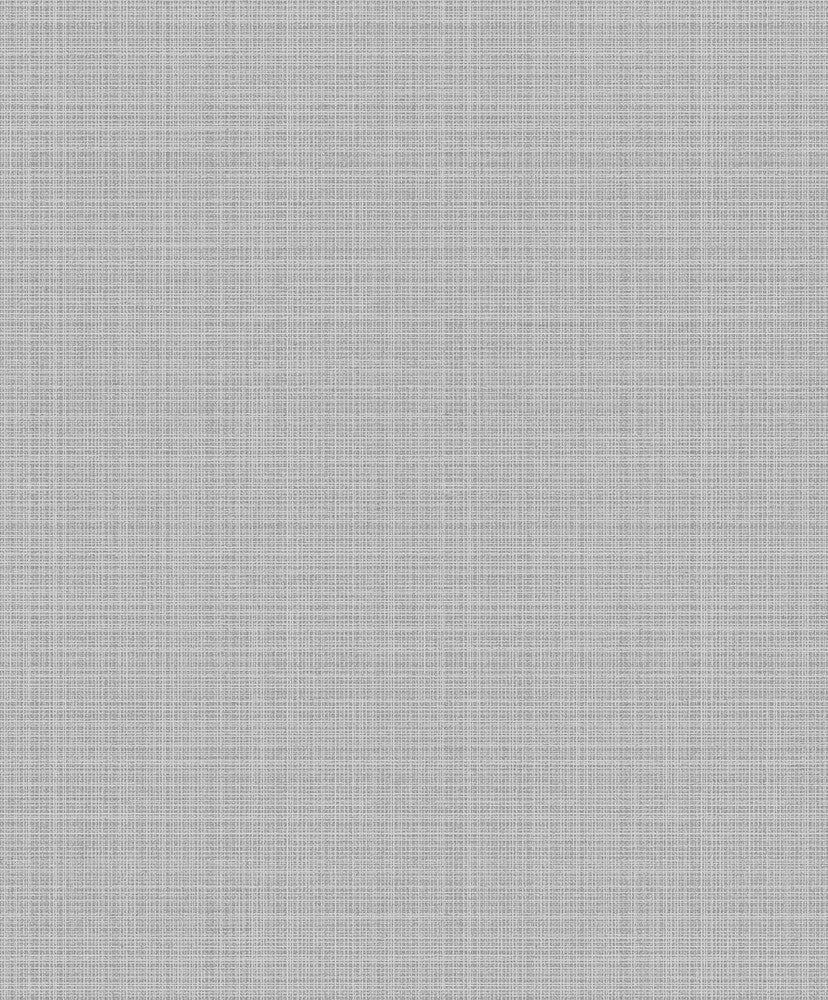 Crosshatch Linen Metallic Silver 2231917 by Etten Gallerie Designer Wallpaper