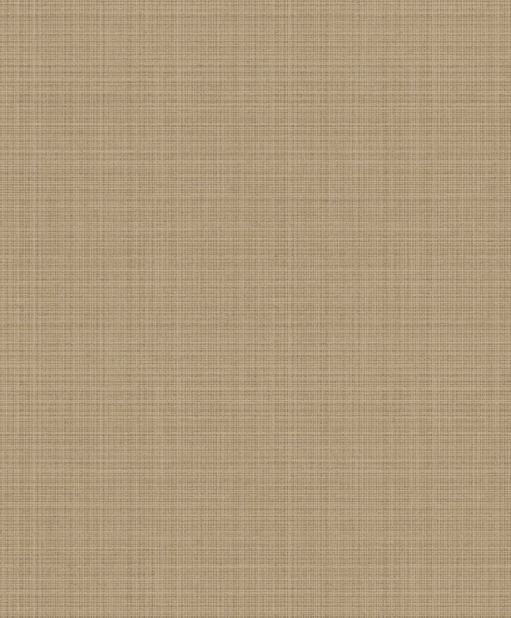Crosshatch Linen Metallic Taupe 2231928 by Etten Gallerie Designer Wallpaper