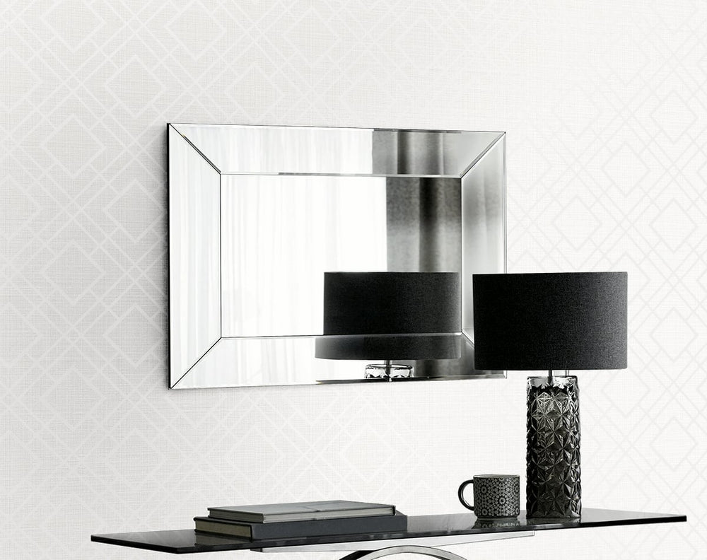 Diamond Lattice Metallic Pearl 2232200 by Etten Gallerie Designer Wallpaper