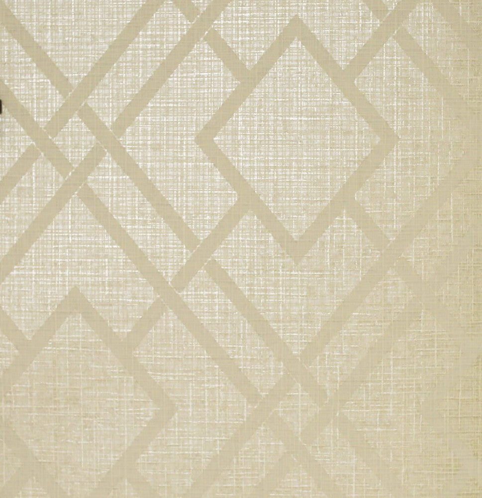 Diamond Lattice Metallic Khaki 2232205 by Etten Gallerie Designer Wallpaper