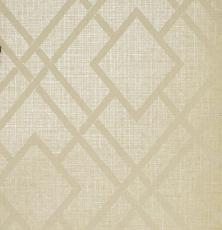 Diamond Lattice Metallic Khaki 2232205 by Etten Gallerie Designer Wallpaper