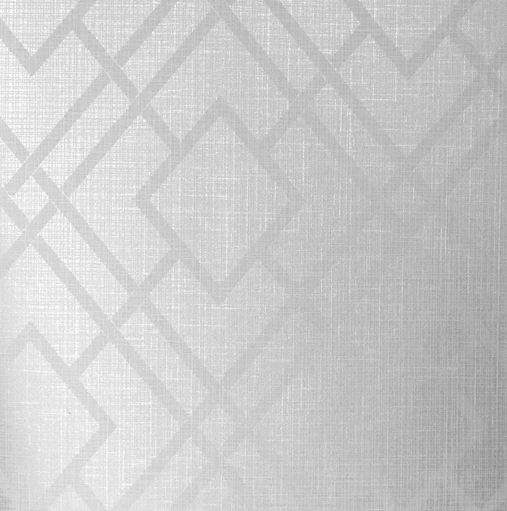 Diamond Lattice Gray Mist & Metallic Silver 2232217 by Etten Gallerie Designer Wallpaper