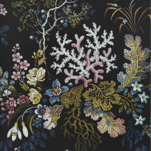 1838 Wallcoverings Wallpaper Kilburn'S Coral (Wp) # 04 Midnight