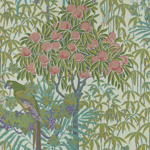 1838 Wallcoverings Wallpaper Macaw (Wp) # 01 Olive
