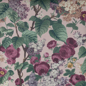 1838 Wallcoverings Wallpaper Floribunda (Wp) # 02 Blush