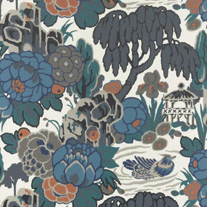 1838 Wallcoverings Wallpaper Mandarin Garden (Wp) # 03 Ink