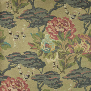 1838 Wallcoverings Wallpaper Paeonia (Wp) # 03 Lacquer