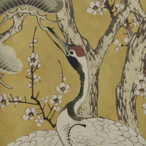 1838 Wallcoverings Wallpaper Kyoto Blossom (Wp) # 02 Golden Yellow