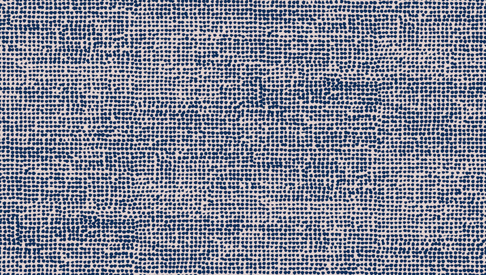 Orkanen Midnight Blue and Blush 23311X by Marimekko Designer Wallpaper